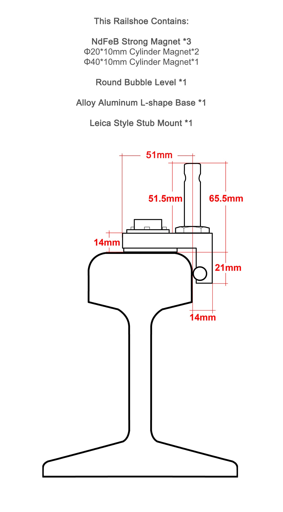 Leica Monitoring Prism Base | Monitoring Prism Base | ESurveyLTD